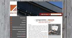 Desktop Screenshot of lp-bois.fr